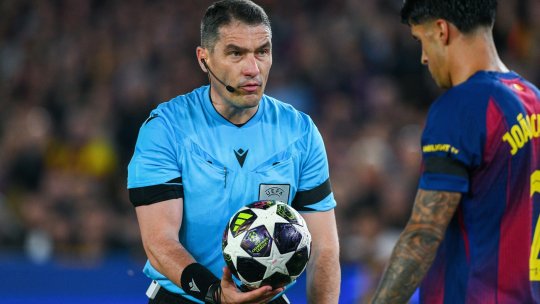 Barcelona vrea să-l reclame la UEFA pe Istvan Kovacs! Arbitrul român, inclus în lista FIFA pentru CM 2026
