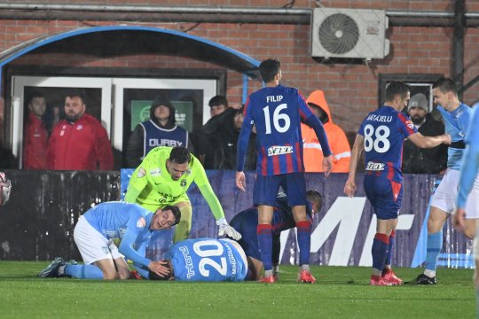 Cât va absenta Alexandru Gîț, fotbalistul grav accidentat în FC Voluntari - FC Bihor. Verdict dur după intervenția de urgență