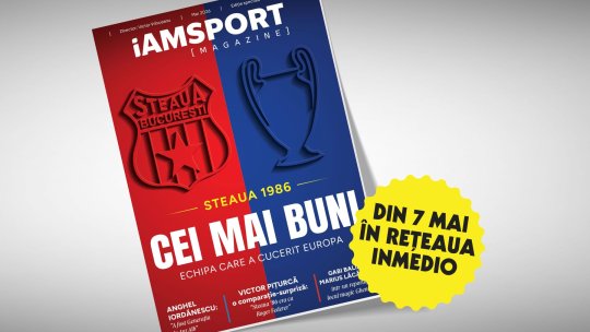 Ediție specială I AM SPORT Magazine: 40 de ani de la Sevilla ’86. Revista apare pe 7 mai și va fi disponibilă în rețeaua Inmedio