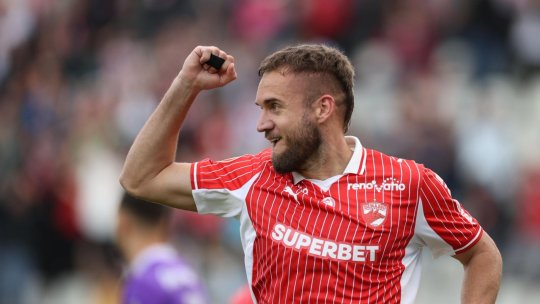 George Pușcaș a spart gheața în tricoul lui Dinamo! Reușită de atacant veritabil în meciul cu Argeș