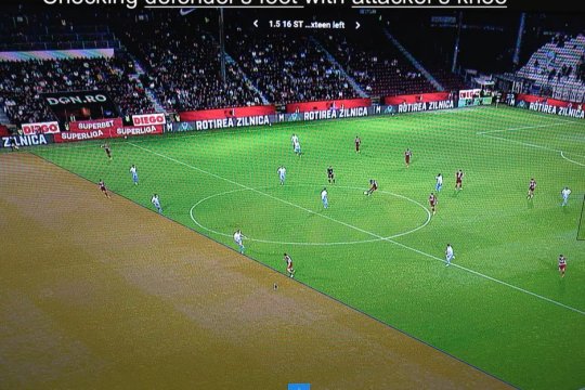 Analiza lui Kyros Vassaras la faza care ”a aprins” partida CFR Cluj - Universitatea Craiova
