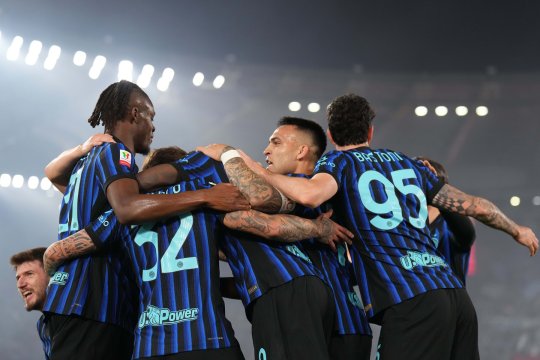 Finala Cupei Italiei: Lazio - Inter 0-2. Cristi Chivu, aproape de event cu formația nerazzură!