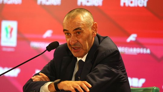Maurizio Sarri a izbucnit după finala Cupei Italiei: ”Dacă eram președinte, retrăgeam echipa”
