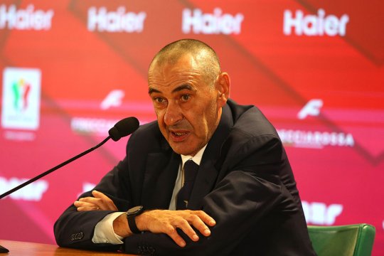 Maurizio Sarri a izbucnit după finala Cupei Italiei: ”Dacă eram președinte, retrăgeam echipa”