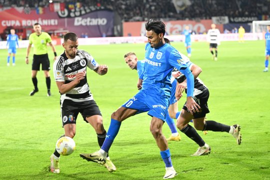 Conducerea lui U Cluj susține că Craiova a fost favorizată de arbitraj: ”Toată lumea e de acord cu acest lucru!”