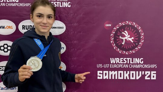 Valia Georgiana Hârşan, argint la Campionatele Europene de lupte!