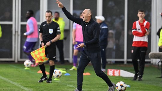 Bogdan Andone a luat în vizor arbitrajul după egalul cu Rapid: ”Nu mai avea mingea în control”