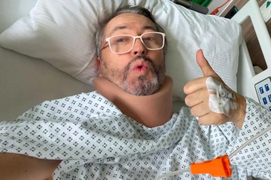 Heinz-Harald Frentzen nu și-a pierdut umorul nici pe patul de spital
