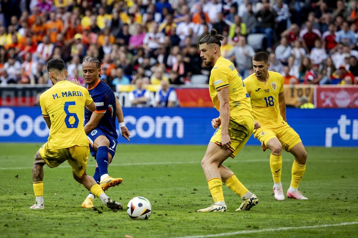 Marius Marin a debutat la echipa națională sub comanda lui Mirel Rădoi