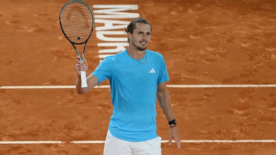 Zverev a trecut lejer de Alexander Blockx și se va lupta cu Sinner pentru trofeul de la Madrid