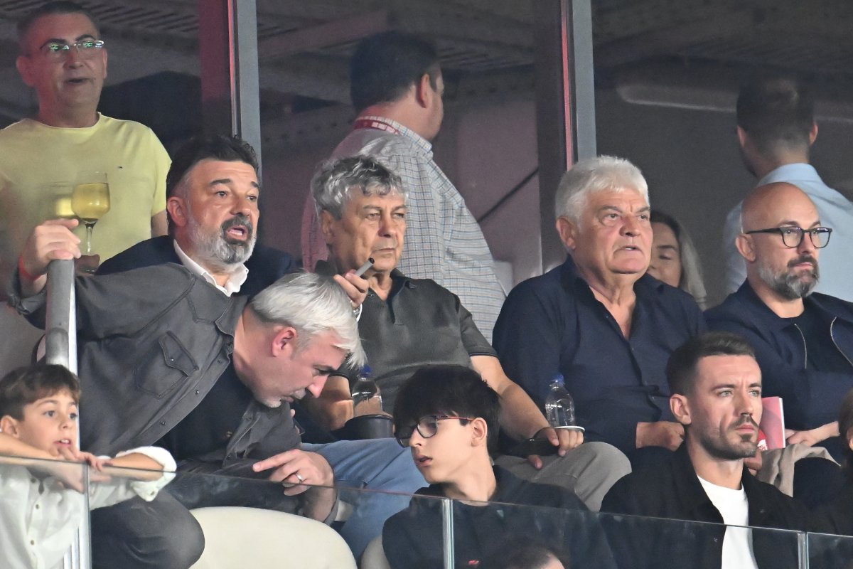 Mircea Lucescu și Ioan Andone