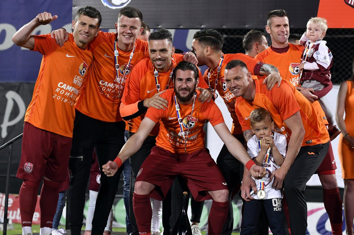 Cristi Bud are trei titluri câștigate cu CFR Cluj