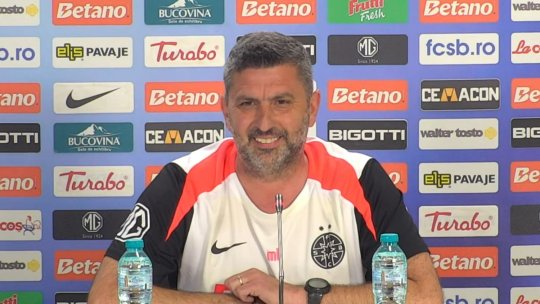 Baciu, primele cuvinte din postura de antrenor al FCSB: ”Unul dintre cele mai mari cluburi din Europa! Sunt mândru, Becali asta mi-a cerut”