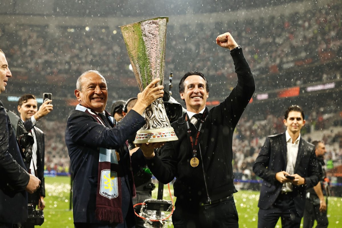 Unai Emery a semnat cu Aston Villa în 2022.