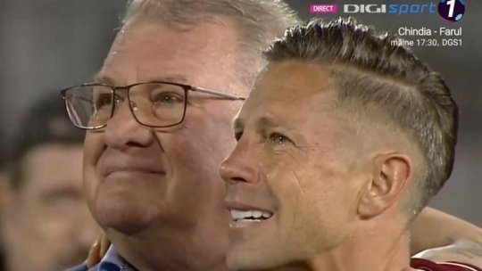 Ciprian Deac, discurs cu ochii în lacrimi la retragerea din fotbal: ”Mândru că fac parte din familia lui CFR Cluj”