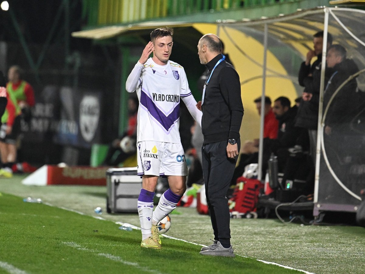 Bogdan Andone, felicitat de FC Argeș