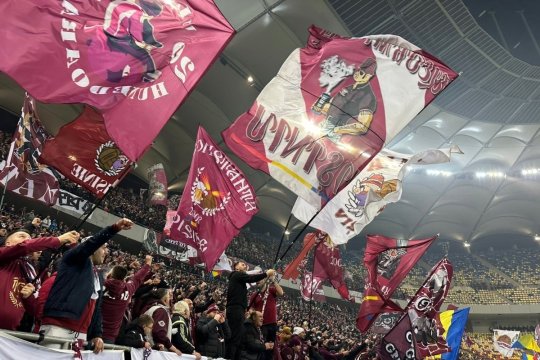 Protest al Peluzei Nord Rapid, înaintea reeditării sfertului UEFAntastic: ”Istoria clubului nostru nu poate fi folosită ca decor”