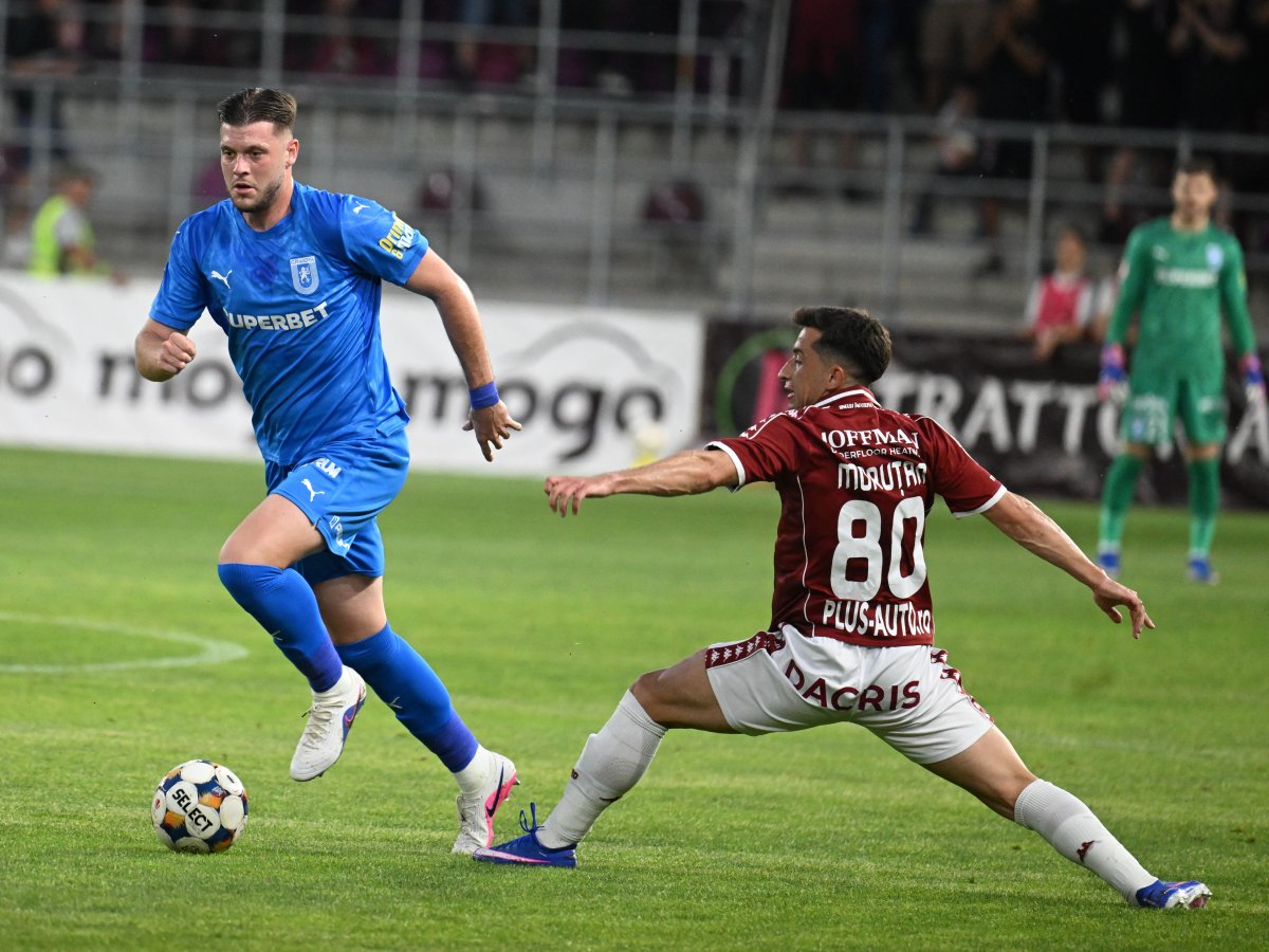 Moruțan a înscris un gol și a oferit patru pase decisive în 19 meciuri pentru Rapid