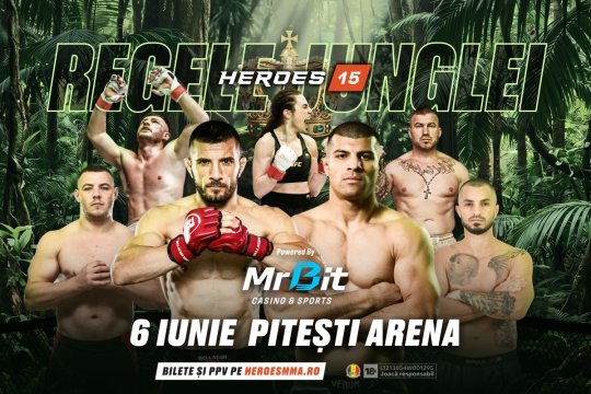 MrBit la Heroes 15: Sportul și adrenalina se întâlnesc în ring (P)