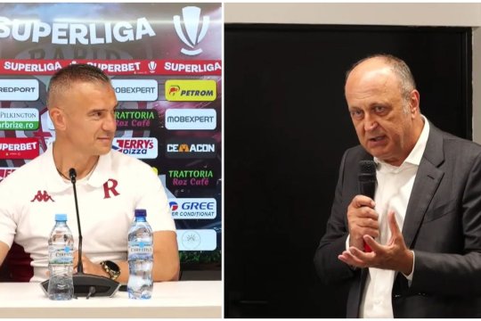 Daniel Pancu, prezentat oficial la Rapid într-un eveniment tensionat: galerie în boicot, Dan Șucu a vorbit despre ”unitate”, iar obiectivul e play-off-ul