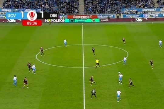 Scandal uriaș în Bănie! Verdictul lui Marius Avram la faza în care cei de la Dinamo au cerut ofsaid. Ce arată reluările