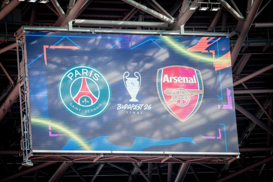 PSG - Arsenal se joacă de la 19:00, la Budapesta