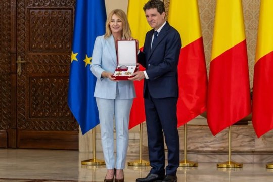 Nadia Comăneci, decorată de președintele Nicușor Dan cu cea mai înaltă distincție: ”Sunt mândră de acea fetiță”