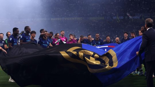 Vedetele Lautaro Martinez, Marcus Thuram și Nicolo Barella, reacții ”la cald” după triumful din Serie A! Ce au spus despre Cristi Chivu