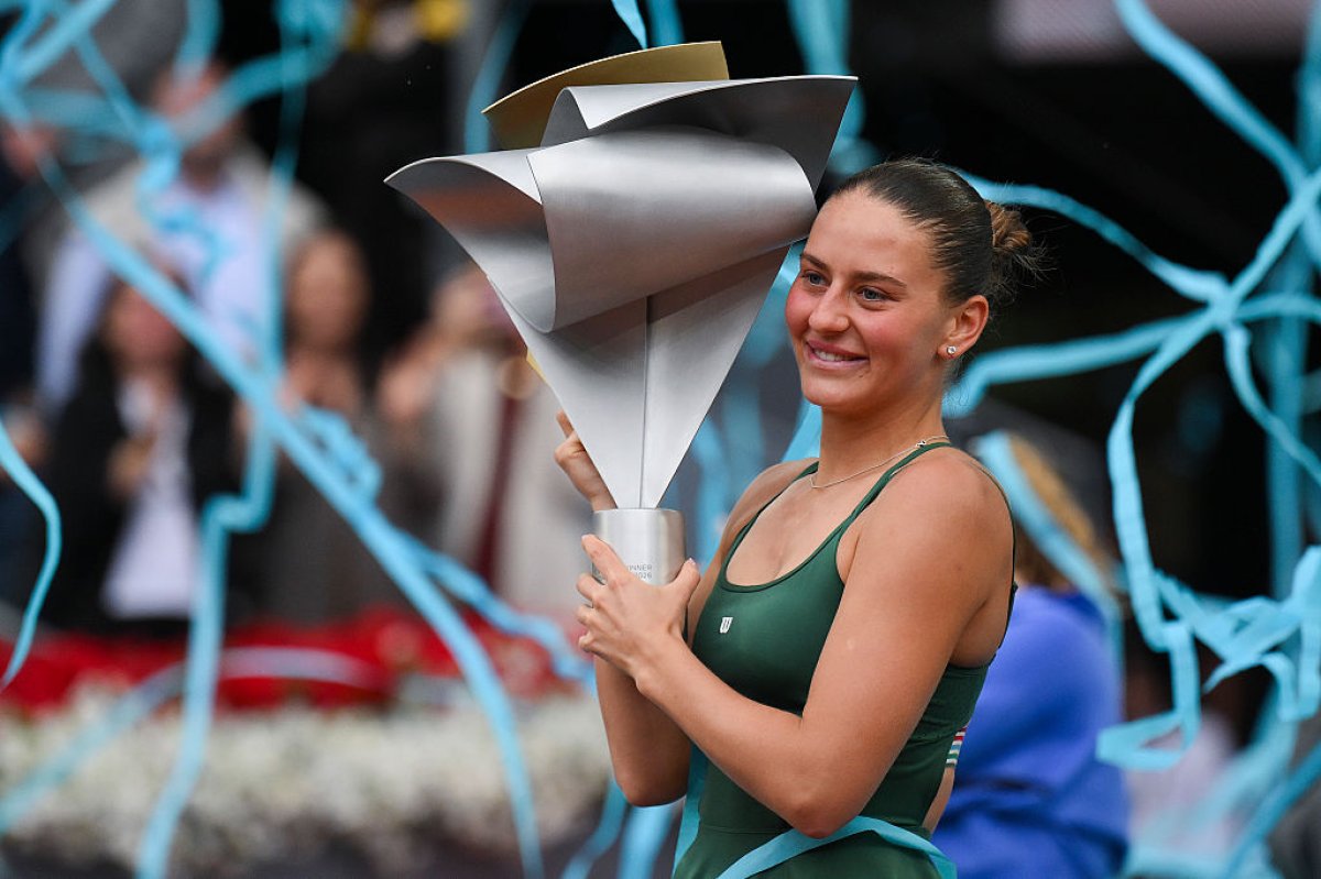 Marta Kostyuk, câștigătoarea turneului de la Madrid