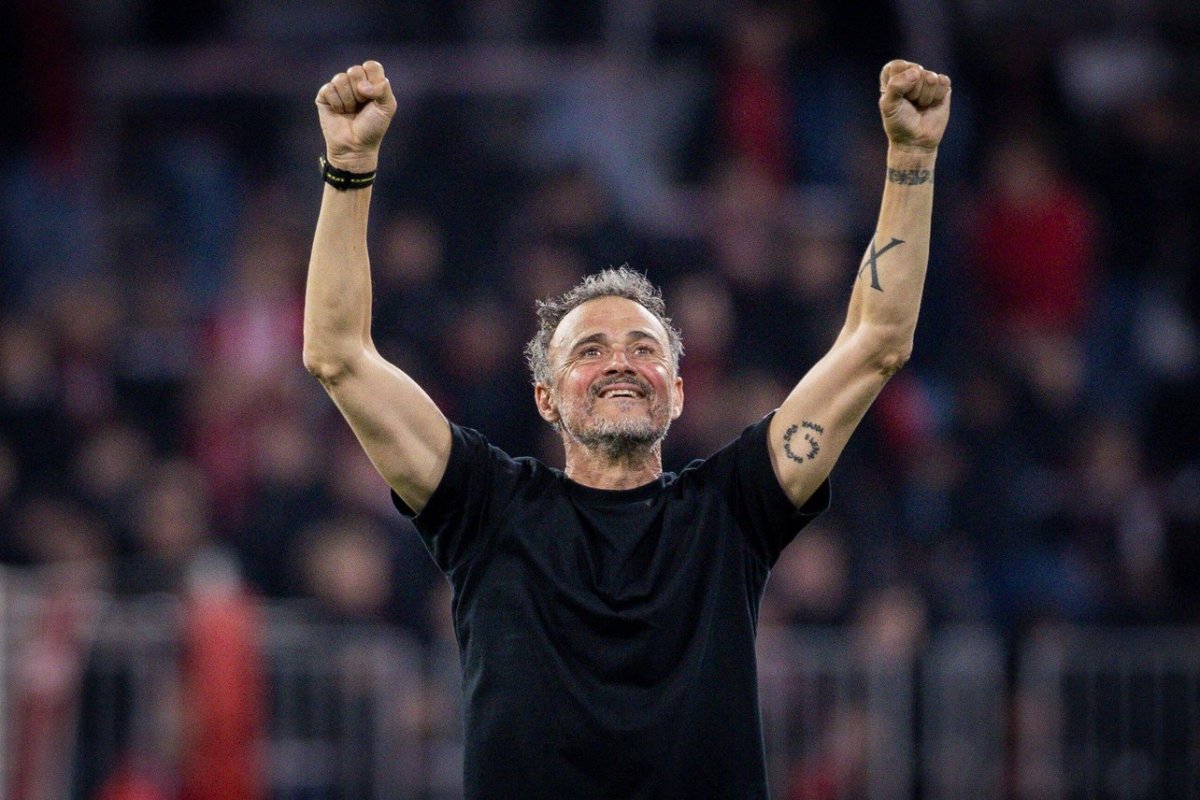 Luis Enrique este antrenor la PSG din iulie 2023