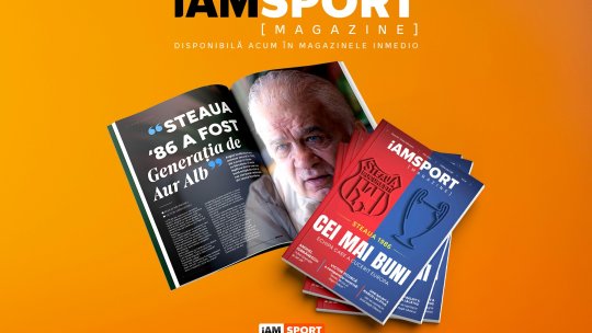 Peste 500 de exemplare din ediția specială I AM SPORT Magazine s-au vândut în primele ore. Revista dedicată Sevillei ’86 a ajuns în magazinele Inmedio