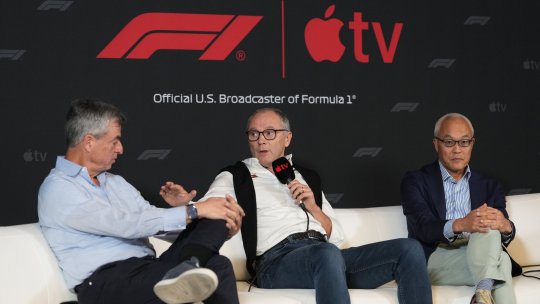 Apple vrea drepturile TV pentru F1 la nivel mondial