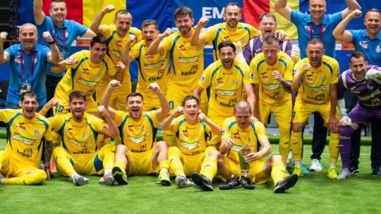 România a spulberat-o pe Austria și s-a calificat în sferturile Europeanului de Minifotbal