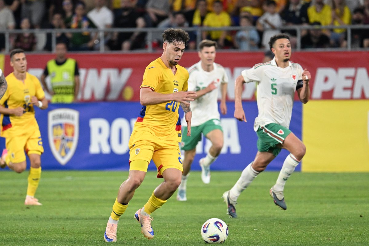 România a câștigat amicalul cu Țara Galilor, scor 2-1