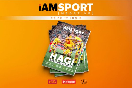 I AM SPORT Magazine lansează ediția specială dedicată Generației de Aur. Povestea României la CM 1994 spusă de eroii care au scris istorie. Revista va fi disponibilă în rețeaua Inmedio de pe 17 iunie