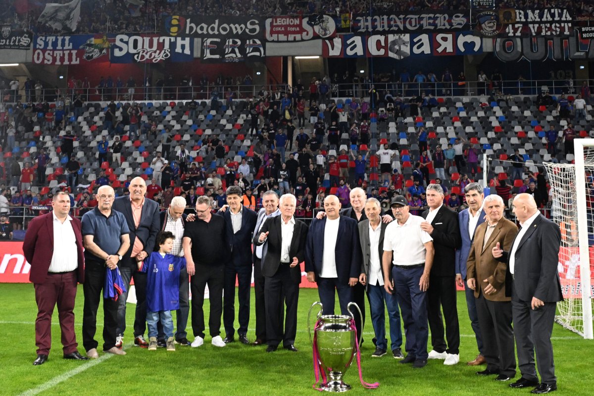 Steaua București a sărbătorit în acest an 40 de ani de la câștigarea Cupei Campionilor Europeni