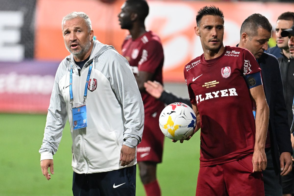Dan Petrescu este cel mai de succes antrenor din istoria CFR-ului