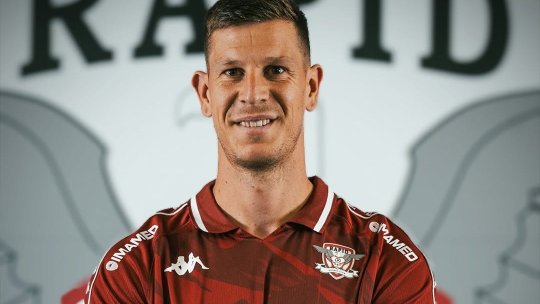 OFICIAL | Rapid a făcut primul transfer al verii! Vladan Bubanja a semnat cu giuleștenii