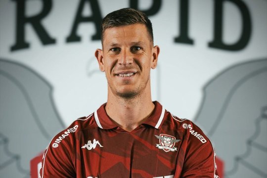 OFICIAL | Rapid a făcut primul transfer al verii! Vladan Bubanja a semnat cu giuleștenii