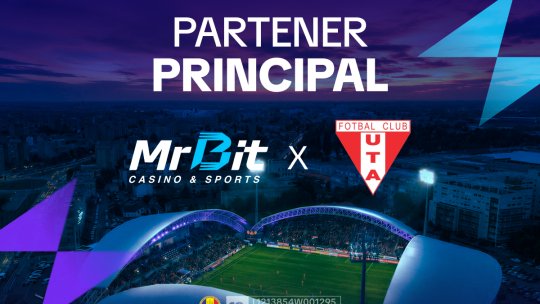 MrBit devine sponsorul principal al UTA Arad începând cu sezonul 2026-2027 (P)