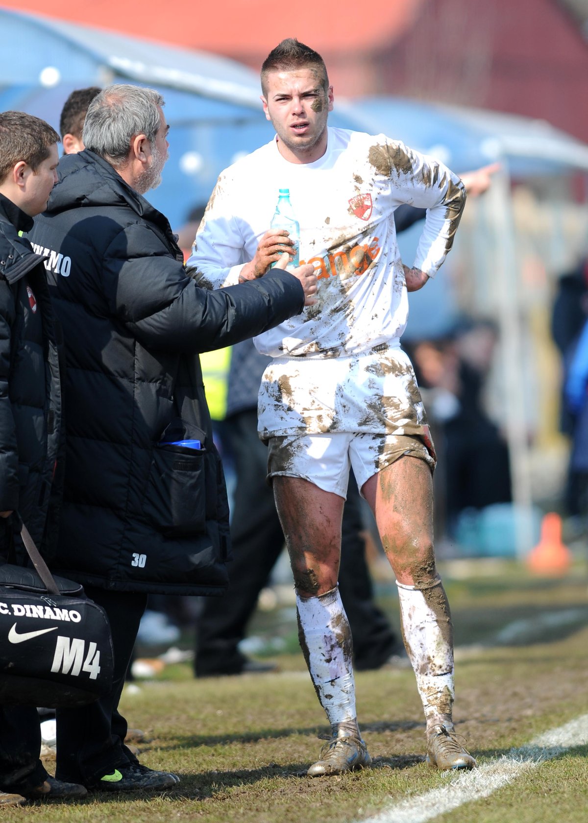 Cristian Daminuță, în tricoul lui Dinamo