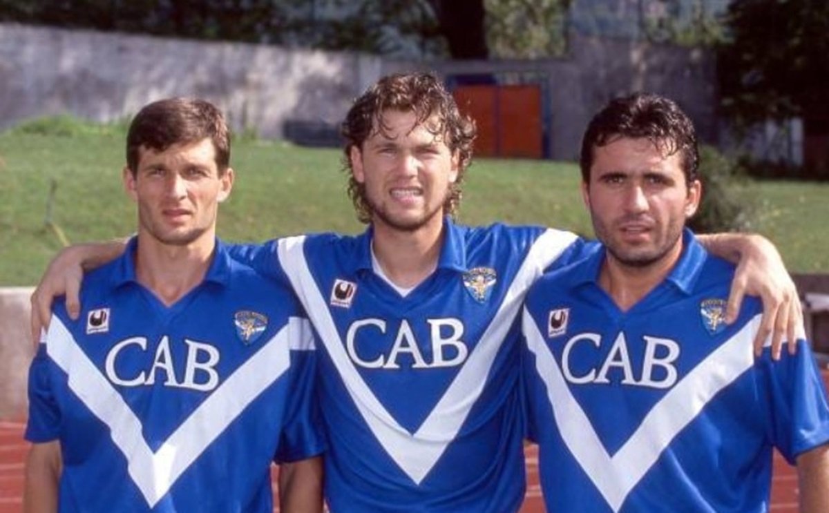 Sabău, Răducioiu și Hagi la Brescia