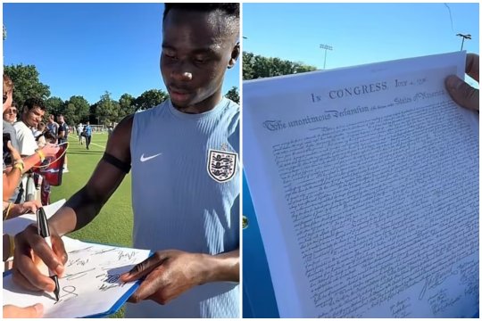 Au crezut că dau autografe, dar au semnat cel mai important document din istoria SUA: ”Farsa farselor!”