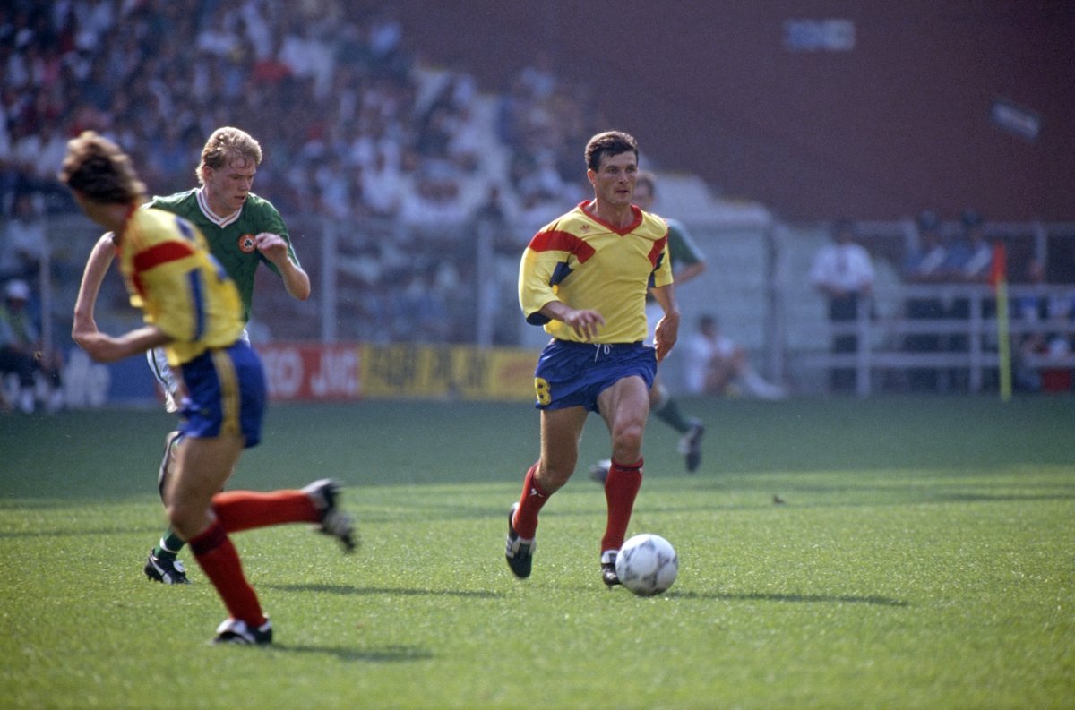 Ioan Ovidiu Sabău a participat cu naționala României la CM 1990