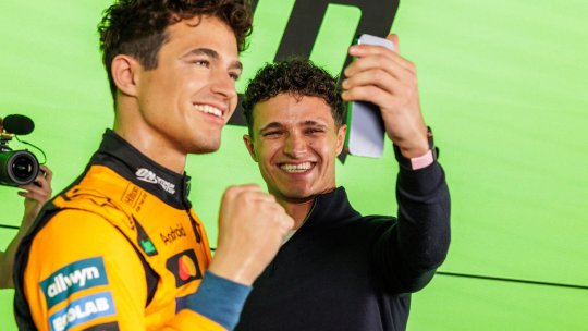 Lando Norris, vizită specială înainte de Marele Premiu al Austriei
