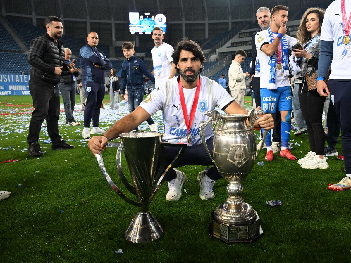 Filipe Coelho a câștigat eventul cu Universitatea Craiova în primul sezon ca antrenor în Bănie