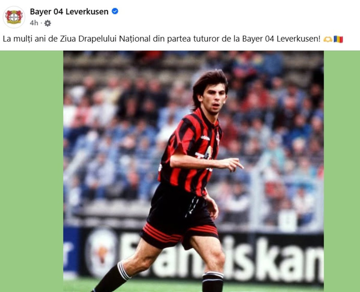 Ionuț Lupescu a jucat timp de 6 sezoane la Bayer Leverkusen