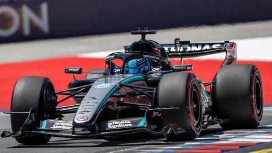 Russell, cel mai rapid în calificările din Austria! Ferrari a completat podiumul