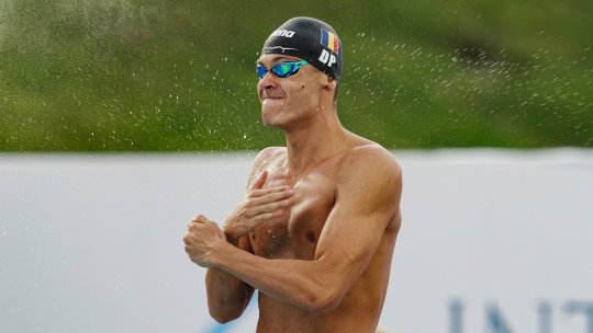 David Popovici, aur și record la Settecolli! Românul a dominat finala de 100 metri liber