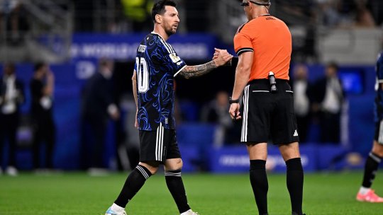 Lionel Messi a scris istorie la Cupa Mondială în meciul cu Iordania, arbitrat de Istvan Kovacs. Cum s-a descurcat centralul român